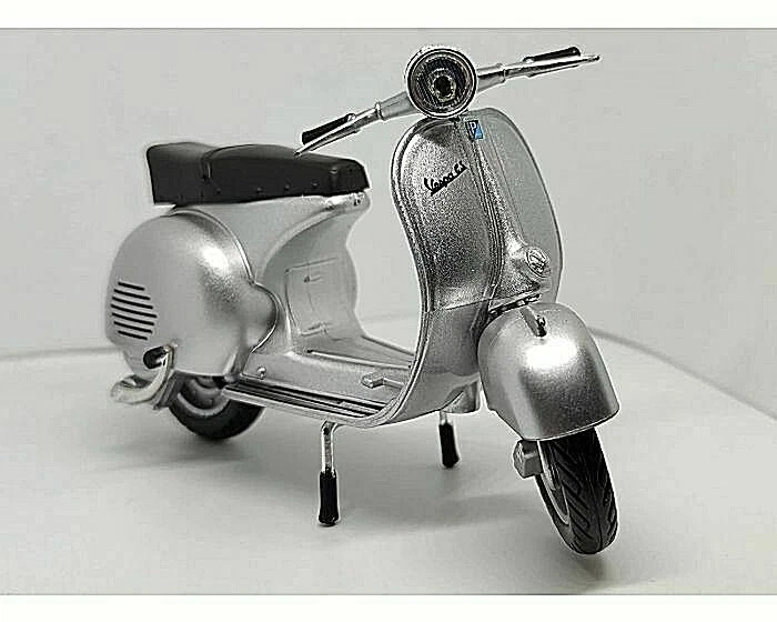 z Vespa 50 Special 57863 New Ray Grey Grigia 1:12 Modellino Vintage Die Cast app - Immagine 2 di 4