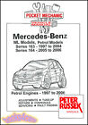 Mercedes Ml Shop Manual Service Repair Book 163 164 Ml320 Ml500 Ml400 350 97-06 (For: Mercedes-Benz)