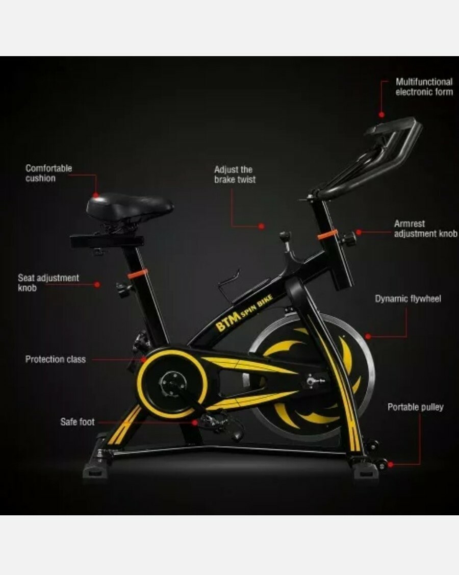 btm spin bike