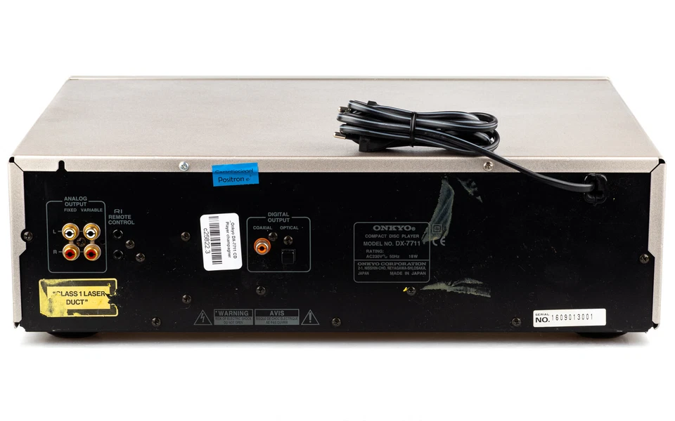 Onkyo DX-7711 hochwertiger CD Player champagner / gewartet 1 Jahr Garantie [3] - Bild 4 von 4