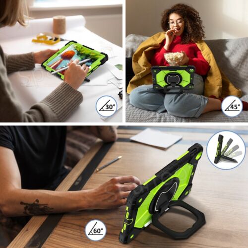 Shockproof Heavy Duty Hard Case for iPad 5/6/7/8/9/10th Gen Air 4 5 Pro 11 2024 - Picture 77 of 126