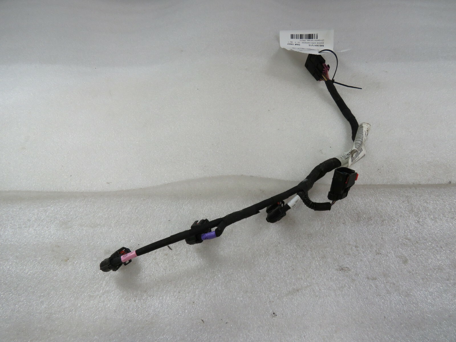 Maserati Ghibli, LH Engine Injection Harness, Used, P/N 296210