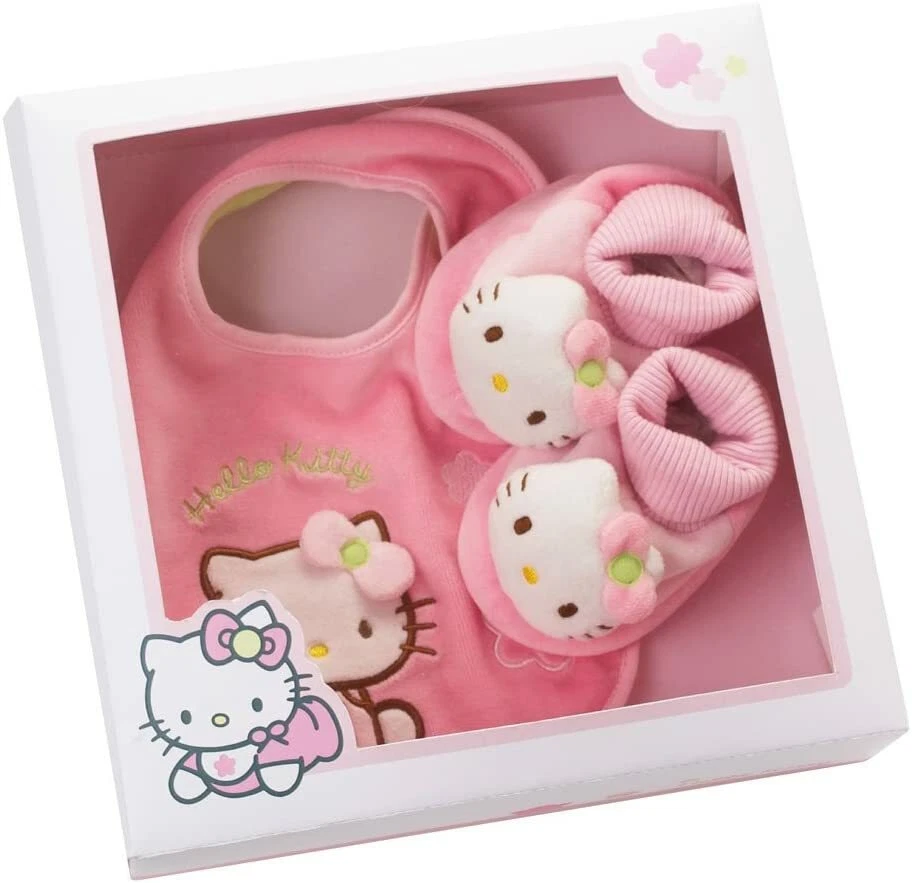 Hello Kitty Babero Y Botines para Bebés 3-6 Meses - Imagen 4 de 4