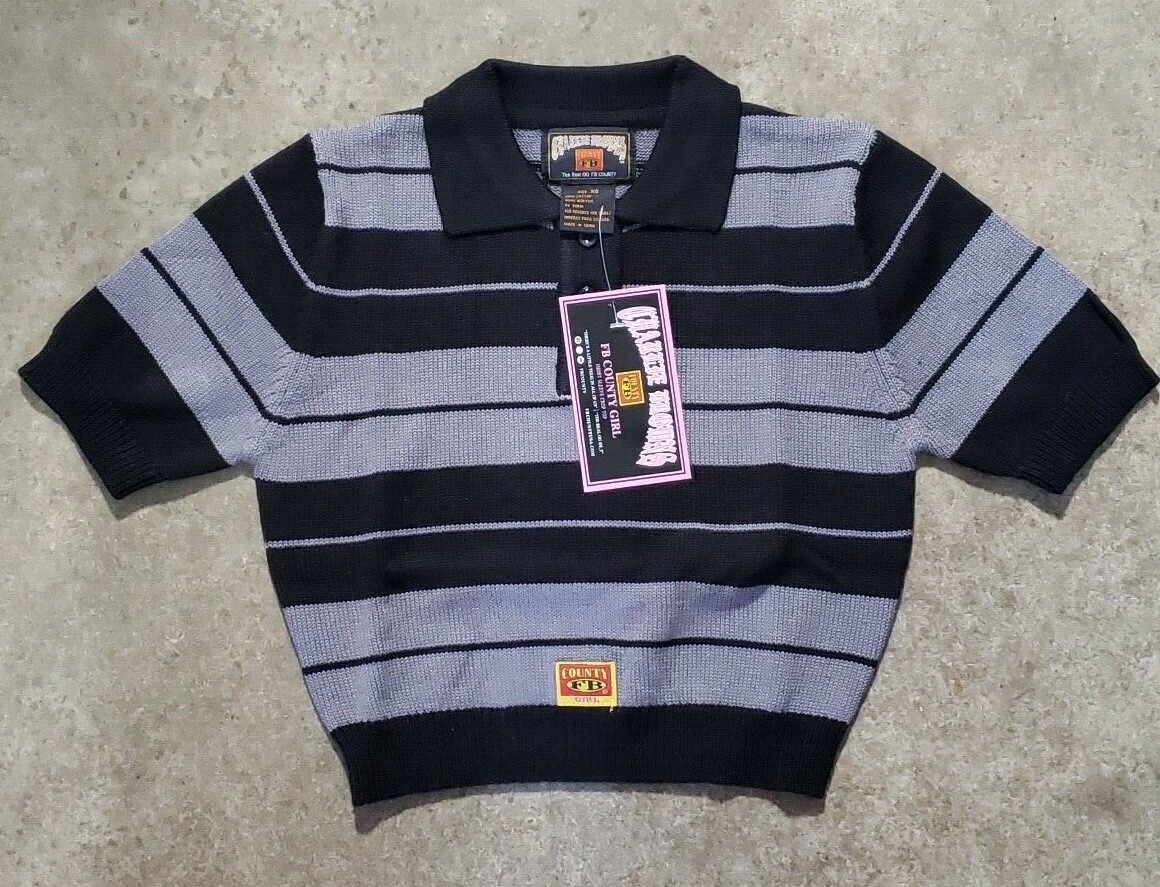 トップス made in USA  FB country shirt ea FBCountyShortSleeveZipShirt-