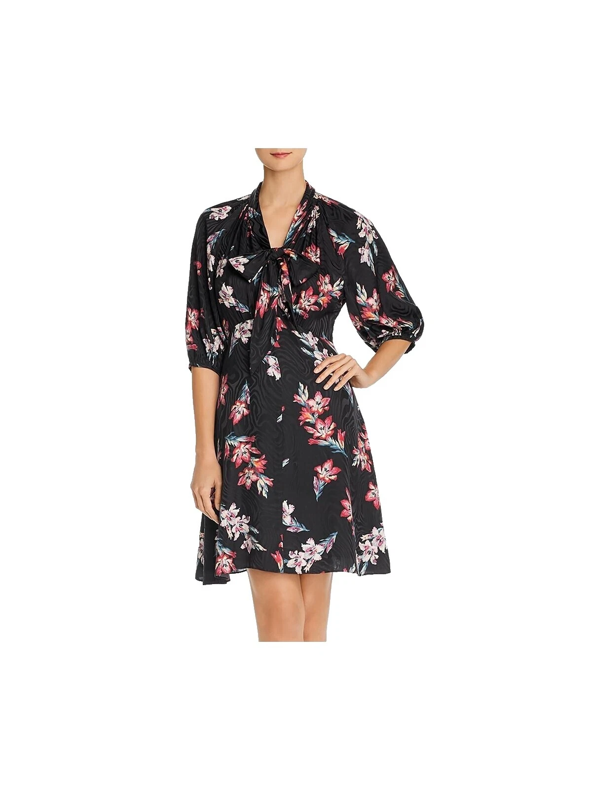 Vestidos casuais femininos de seda Rebecca Taylor