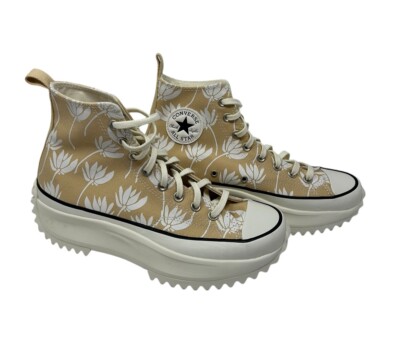 Converse Run Star Hike HI Womens 10.5 Mens Size 9.0 Summer Spirit Sesame 171921C