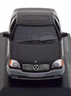 Mercedes 600 Sec C140 Coupe 1992 Black Minichamps 943032603 1 43