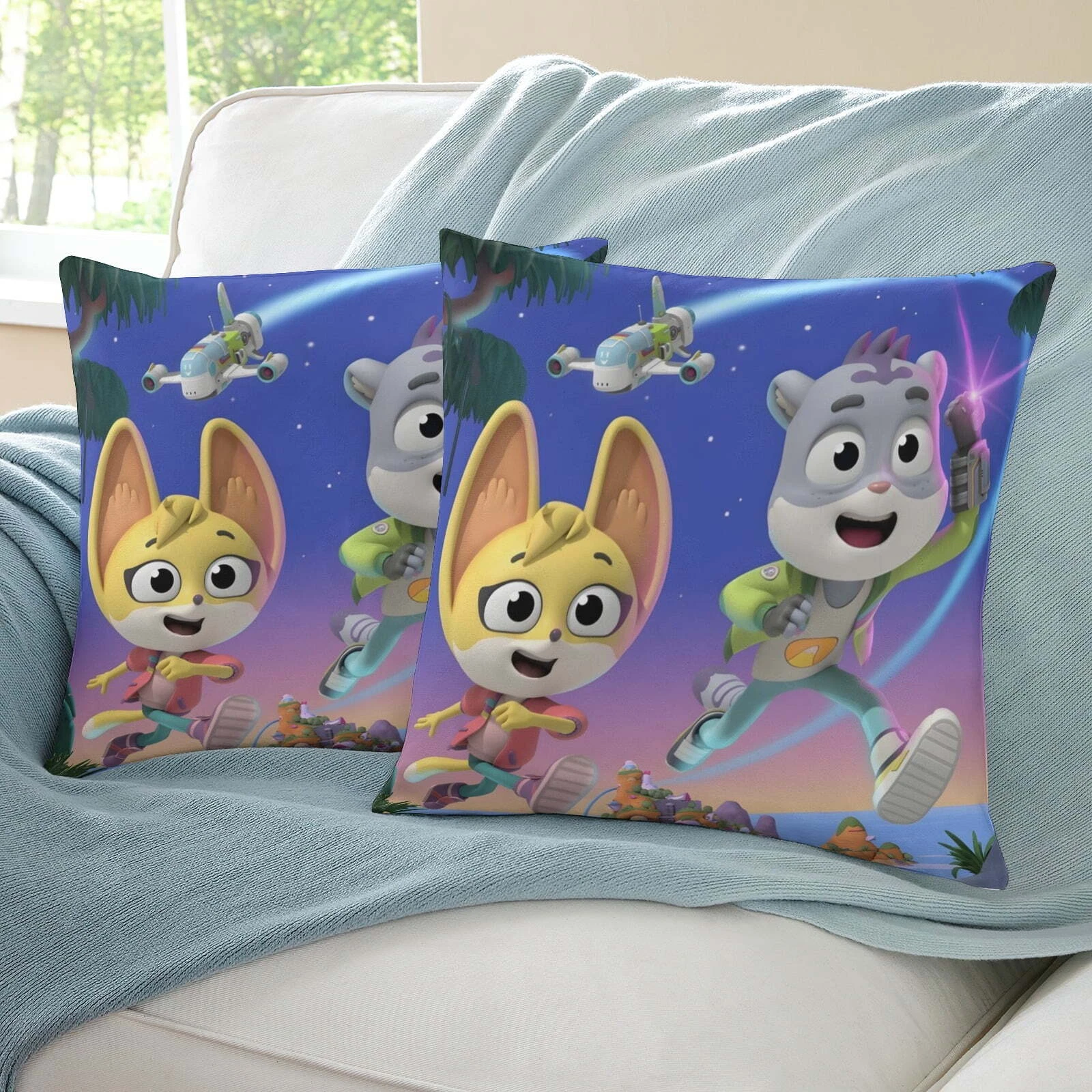 Creature Cases Throw Pillow Cover for Home Decor