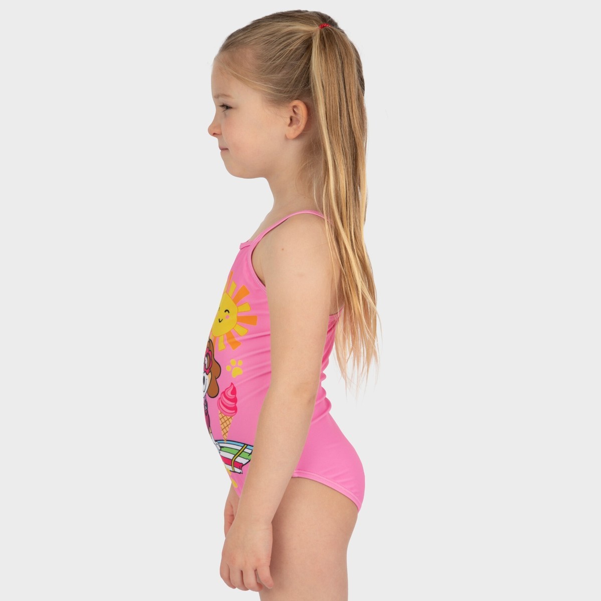 PAW PATROL Badpak bikini met ruches voor meisjes - Skye & Everest cartoonmotief zomer zwempak