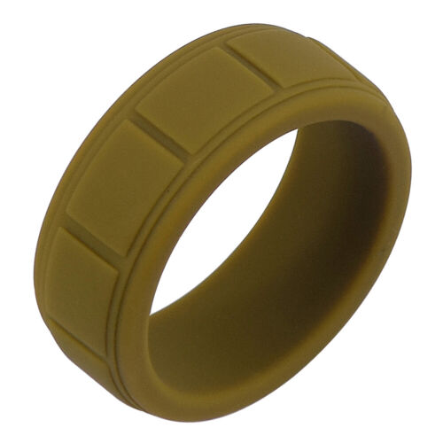 1x Silikon Hochzeit Verlobungsring Herren Damen Gummiband Fitnessstudio Sport Größe 6-13 - Bild 8 von 33