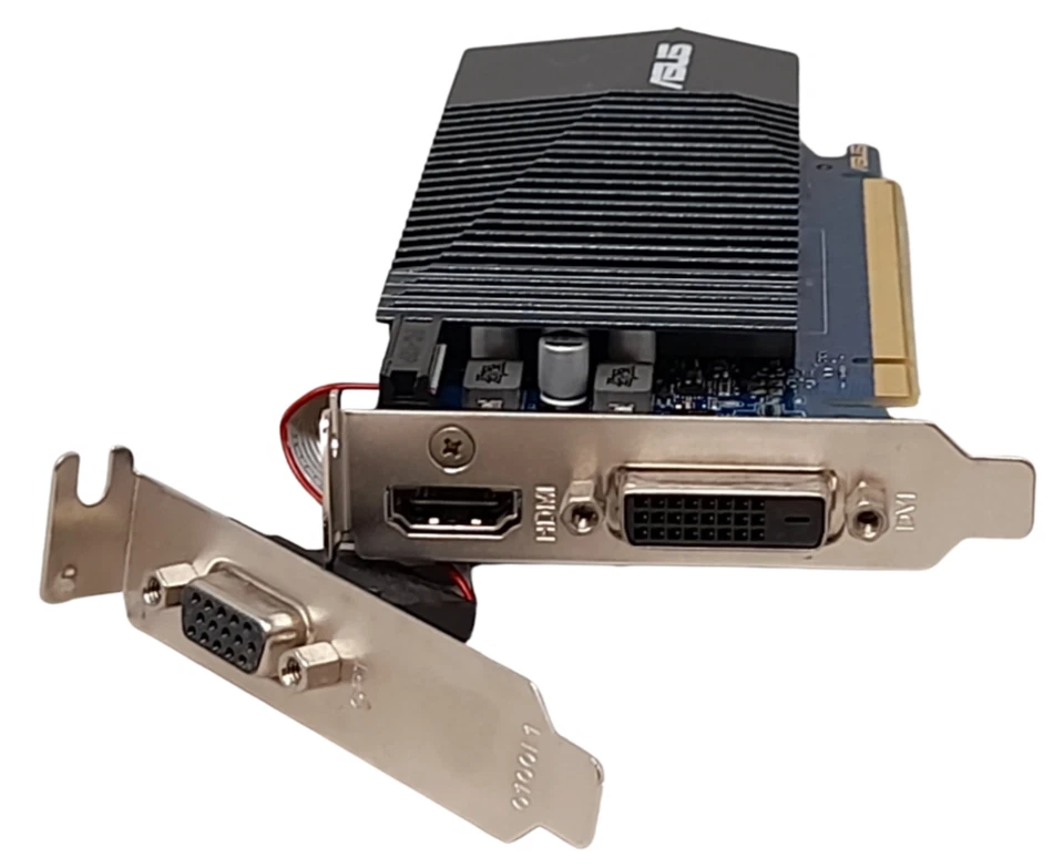 Asus NVIDIA GeForce GT 710 GT710-SL-1GD5 1GB GDDR5 Graphics Card Low Profile - Image 2 of 2