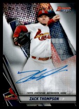 2019 Bowman's Best Zack Thompson Best of 2019 Autographs  #B19-ZT