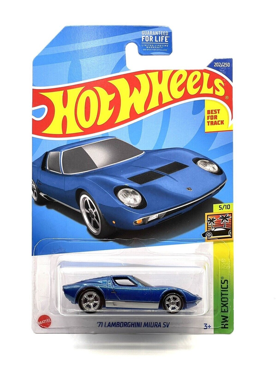 2023 Hot Wheels 1971 Lamborghini Miura SV Blue | eBay