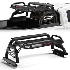 Adjustable Sport Bar Truck Bed Chase Rack Roll Bar For Frontier 2005-2023 Tacoma