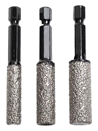 Dry Drilling Drill Bit Set with Vacuum Brazed Technology for Stone Cutting 3PCS - Picture 16 of 24