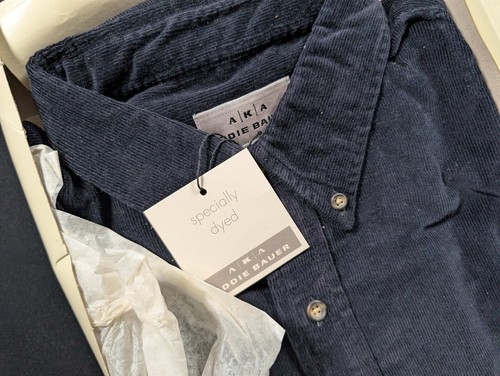 Eddie Bauer alias gefärbtes Cordhemd Large Neu - Bild 2 von 4