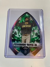 2022 Topps Chrome Ben Baller GREEN Diamond Die Cut Fernando Tatis 34/99