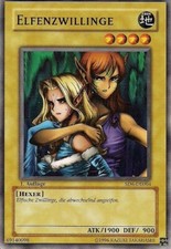 SD6-DE004 Elfenzwillinge 1 Aufl a Structure Deck Spellcasters Judgment