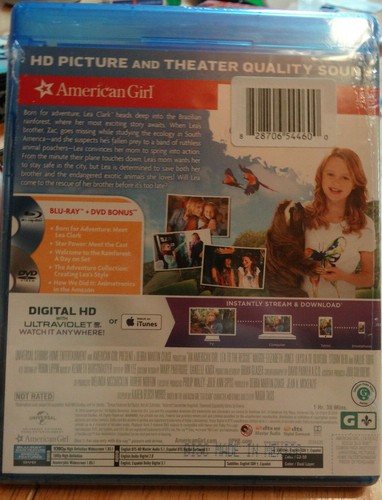 Lea to the Rescue, American Girl, Blu-ray, DVD, Digital HD NEW Factory Sealed - Picture 2 of 2