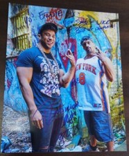 MAX CASTER - AEW - SIGNED 8x10 Photo Inscribed RARE RAP ABOUT EDDIE KINGSTON