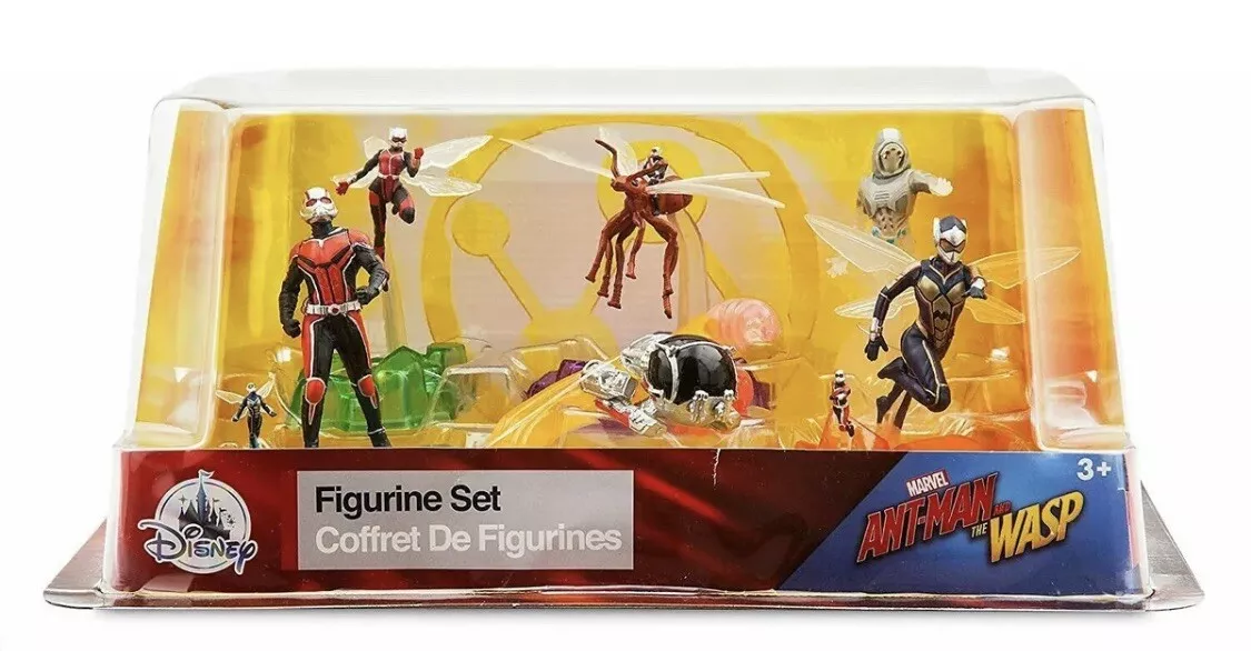 Disney Store Marvel ANT-MAN and THE WASP Figurine Set **NEW** ••FREE  SHIPPING••