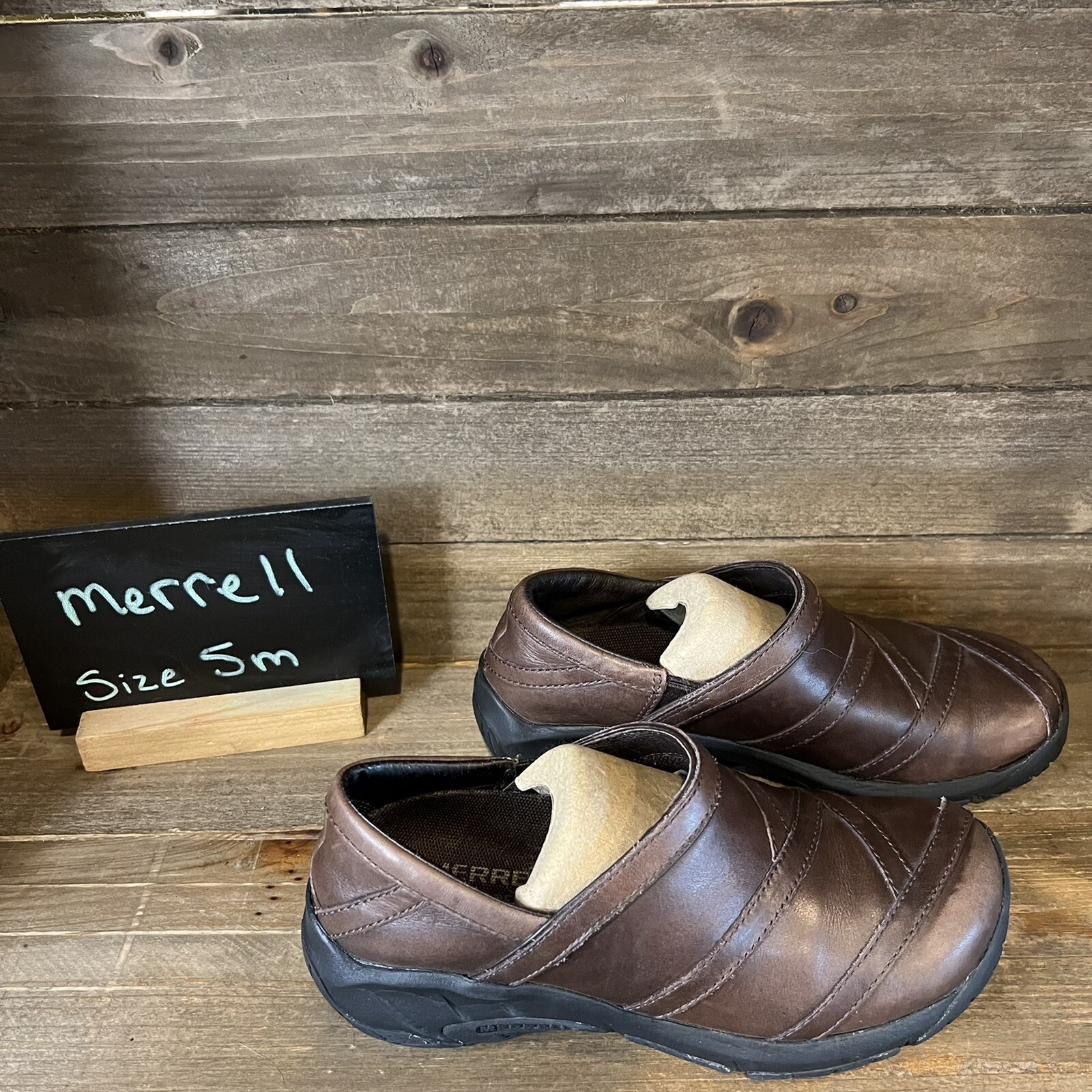 Womens Merrell Encore Eclipse 2 Brown Leather Com… - image 1