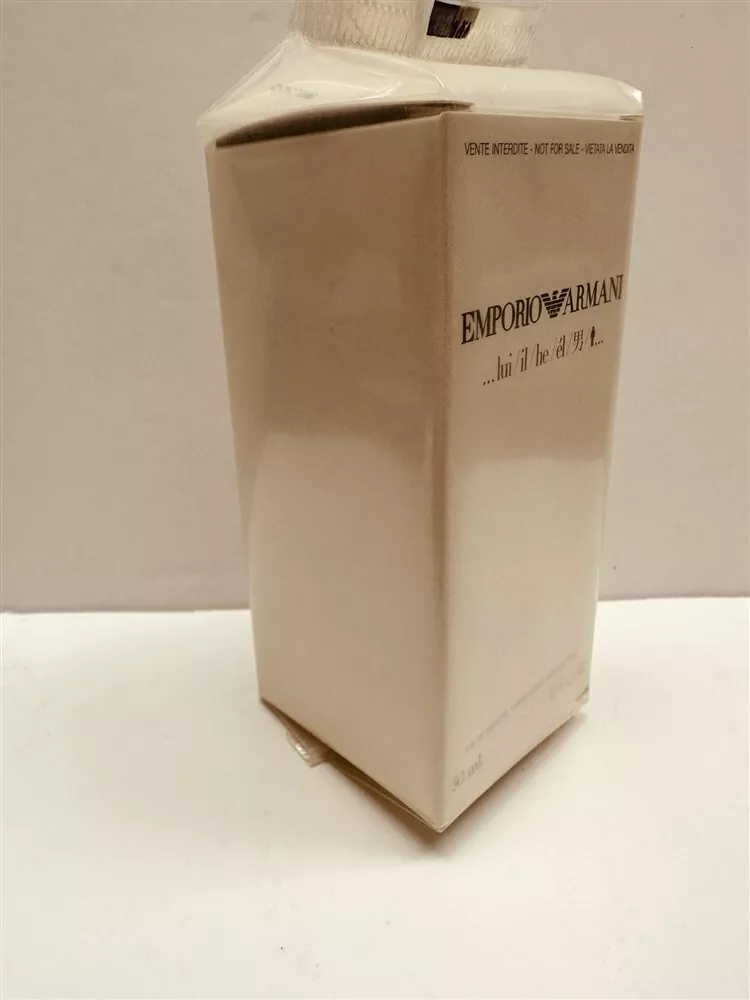 Emporio Armani He by Giorgio Armani 1.7 oz Eau de Toilette Spray Men As Imaged