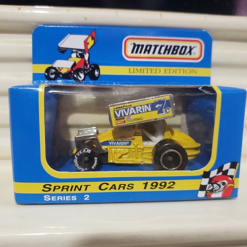 MATCHBOX 1992 S2 SPRINT CAR Set BLANEY, WOLFGANG, DAVIS, KREITZ, GAERTE, EASH - Picture 10 of 11