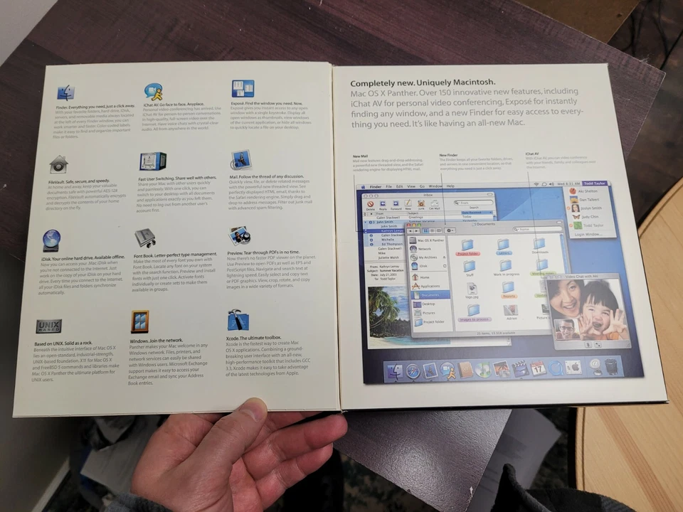 Mac OS X Panther v10.3.2 - Complete Box - Image 3 of 4