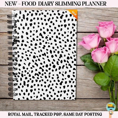 FABULOUS PLANNING A5 Diet Diary Slimming :-] Weight Loss Tracker Diet Planner Food Journal