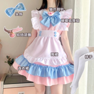 strapless open back dress Lolita Dark Girl Nancy Halloween Princess Long Sleeve Dress M main image 0