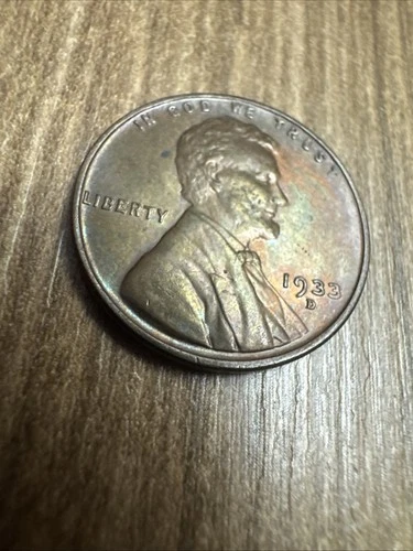 1933-D Lincoln Wheat Cent  MS++++R/B