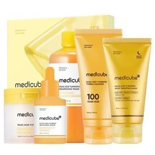 Medicube Kojic Acid Golden Glow Radiance Skincare Set Turmeric Niacinamide