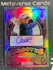 2026 Upper Deck Allure Golf Grooves Rainbow #GV-12 Charley Hull Auto