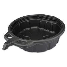 NEIKO 20762A Oil Drain Pan | Black Plastic Anti Splash | Motor Oil Drip Catc...