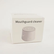 Ultrasonic UV Mouthguard Cleaner Denture Retainer Case 45kHz USB Rechargeable