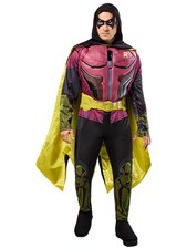 Batman Arkham City Videogame Robin Muscle Chest Adult Costume