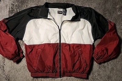 Vintage Y2K MacGregor Full Zip Nylon Windbreaker Jacket Mens Large