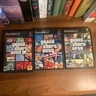 Grand Theft Auto Vice City San Andreas & GTA 3 III PS2 Video Game Lot Untested