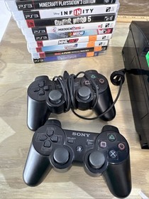 Sony PS3 Original 80GB Bundle CECHK01 - 10 Games + Controller + HDMI + Tested