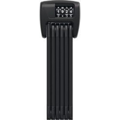 Abus Faltschloss BORDO Combo 6000C/90 LED BK SH 