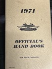 1971 Officials Nascar Handbook