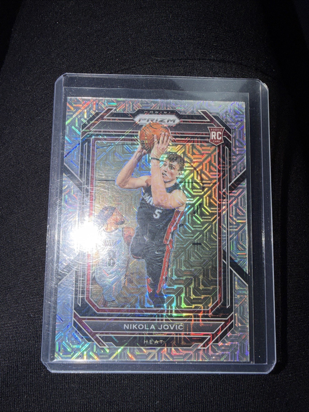 2022-23 Panini Prizm Nikola Jovic Rookie Mojo Prizm /25 RC #236