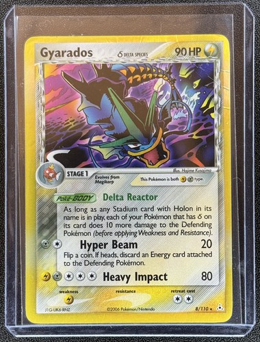 Pokemon TCG Gyarados Delta Species Holon Phantoms Holo Rare 8/110 90HP