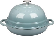 6 Quart Enameled Cast Iron Dutch Oven for Sourdough Bread, Le Creuset with Dual