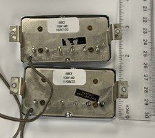 2022 Gibson Burstbucker 2 & 3 humbucker pickup set vintage leads nickel Bb2 Bb3