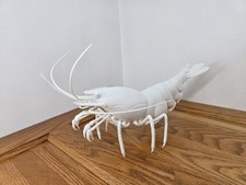 Solid white snowball Neocaridina Shrimp 3d Print READ DESCRIPTION
