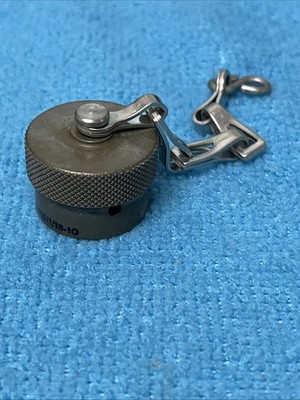 AMPENOL ~ M81511/18-10 ~ ELECTRICAL CONNECTOR COVER WITH CHAIN