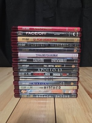 Lot Of 15 HD-DVD  - Matrix, Troy, Enter The Dragon, Children Of Men, U-571