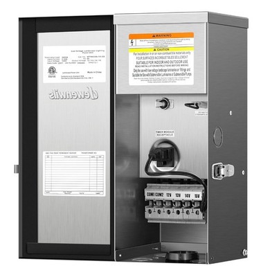 DEWENWILS 300W Multi-Tap Low Voltage Transformer, 120V AC to 12V/13V/14V/15V... 